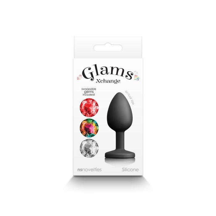 Plug Anal NS Novelties Glams Negro 1