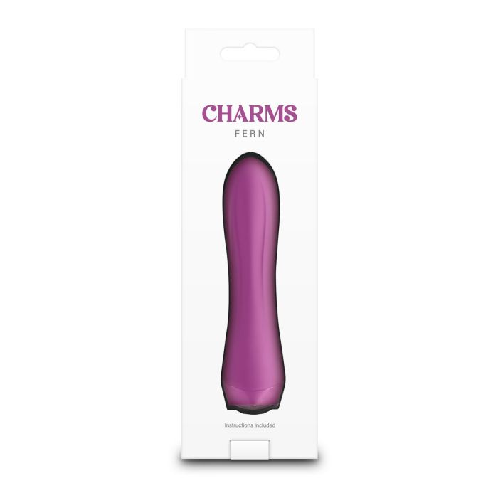 Mini Vibrador NS Novelties Charms Fern Ruby Rojo 2