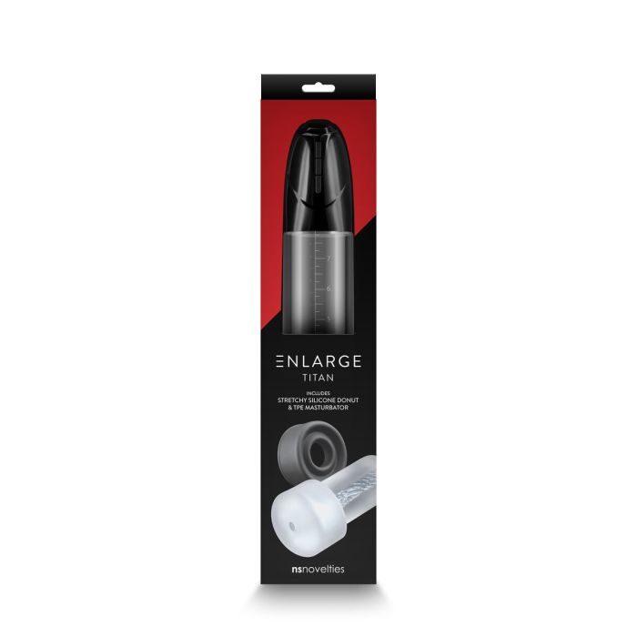 Bomba para el Pene NS Novelties Titan Negro 4