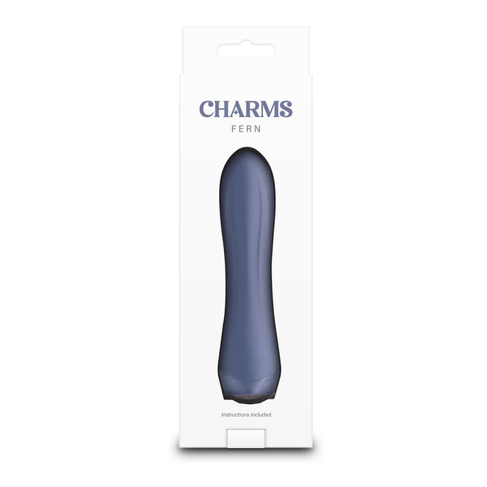 Mini Vibrador NS Novelties Charms Fern Gray Gris 2