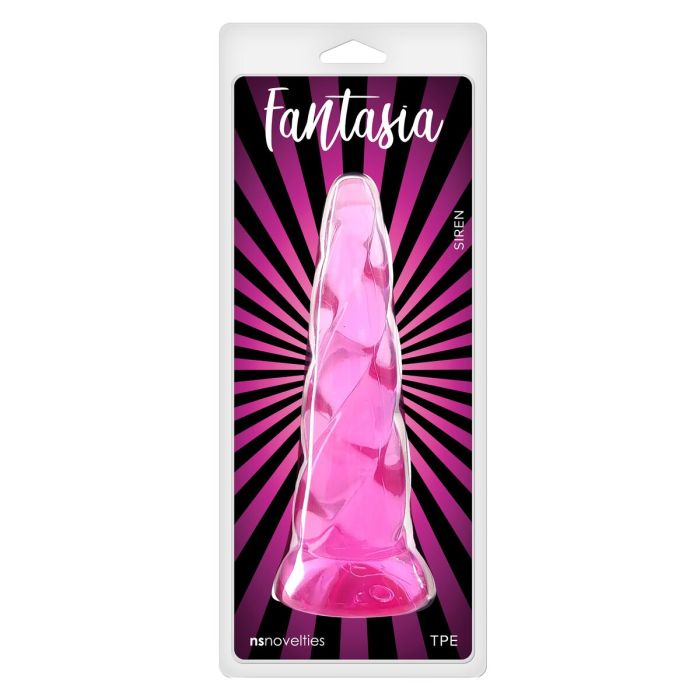 Dildo NS Novelties Fantasía Siren Rosa 1