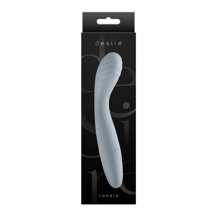 Vibrador Punto G NS Novelties Desire Azul Gris 1