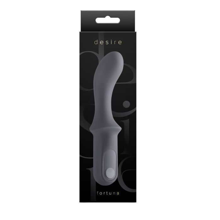 Vibrador Punto G NS Novelties Desire Verde Gris 1