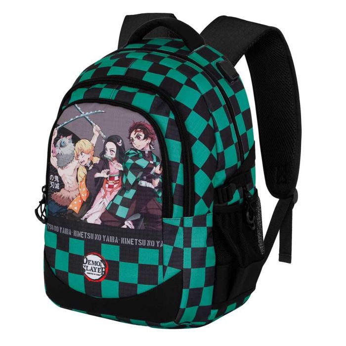 Mochila Running PLUS Akushon Demon Slayer Multicolor