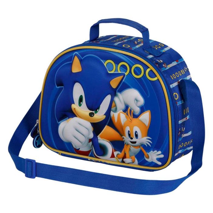 Bolsa Portamerienda 3D Tails Sonic The Hedgehog - SEGA Azul