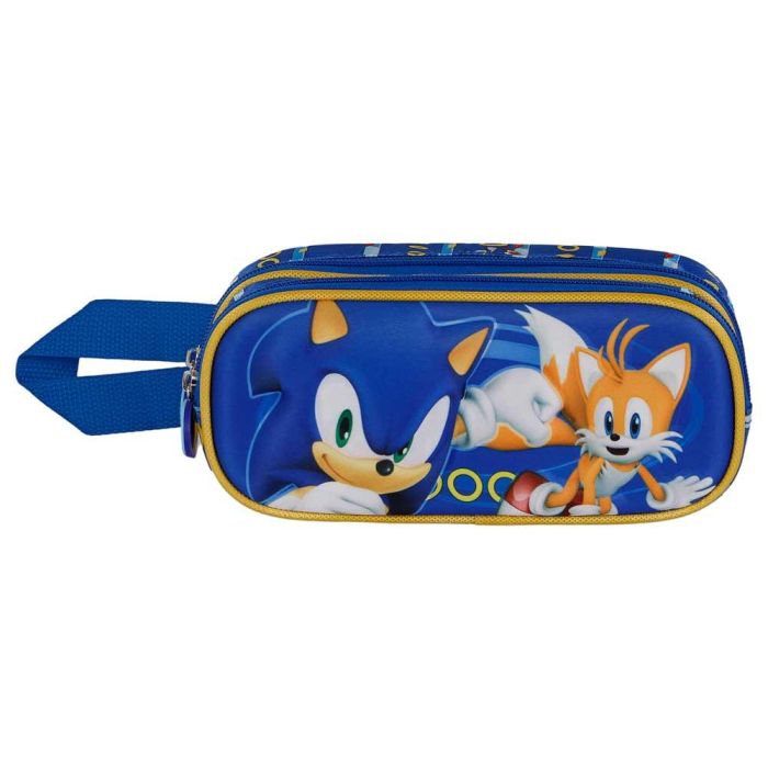 Estuche Portatodo 3D Doble Tails Sonic The Hedgehog - SEGA Azul 1