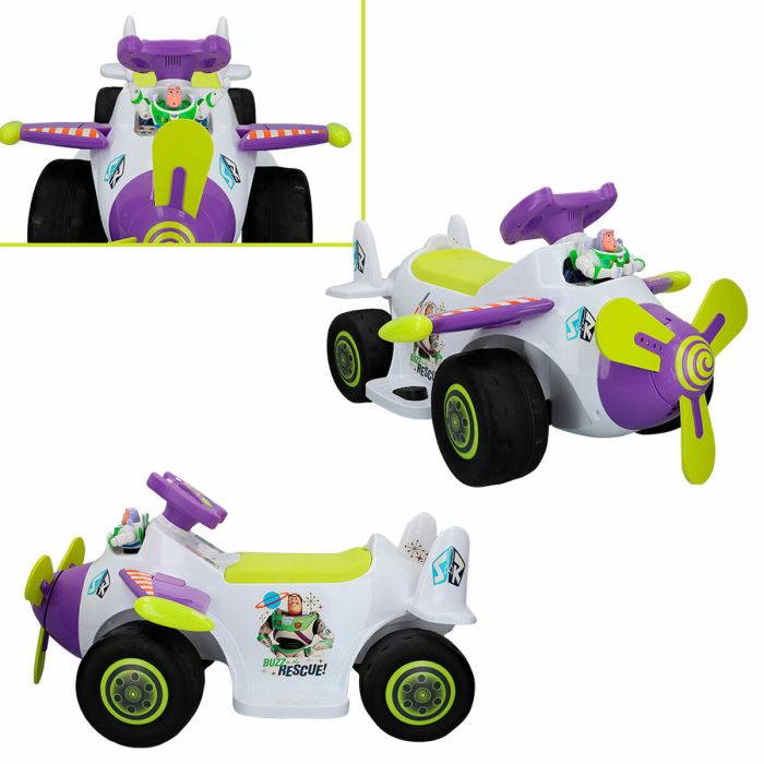 Coche Eléctrico para Niños Toy Story Batería Avioneta 6 V 2