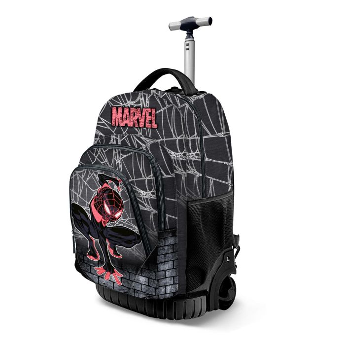 Mochila Trolley GTS FAN Spin Marvel Spiderman Gris