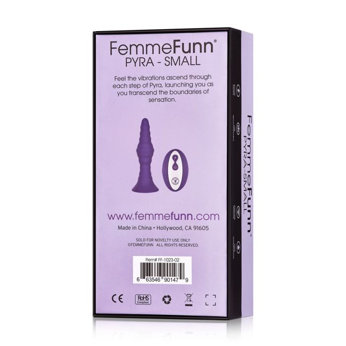 Plug Anal FemmeFunn Pyra Morado 5