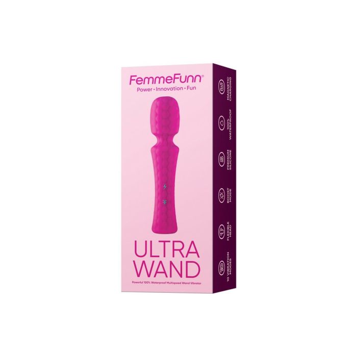 Masajeador FemmeFunn Ultra Wand Rosa 2