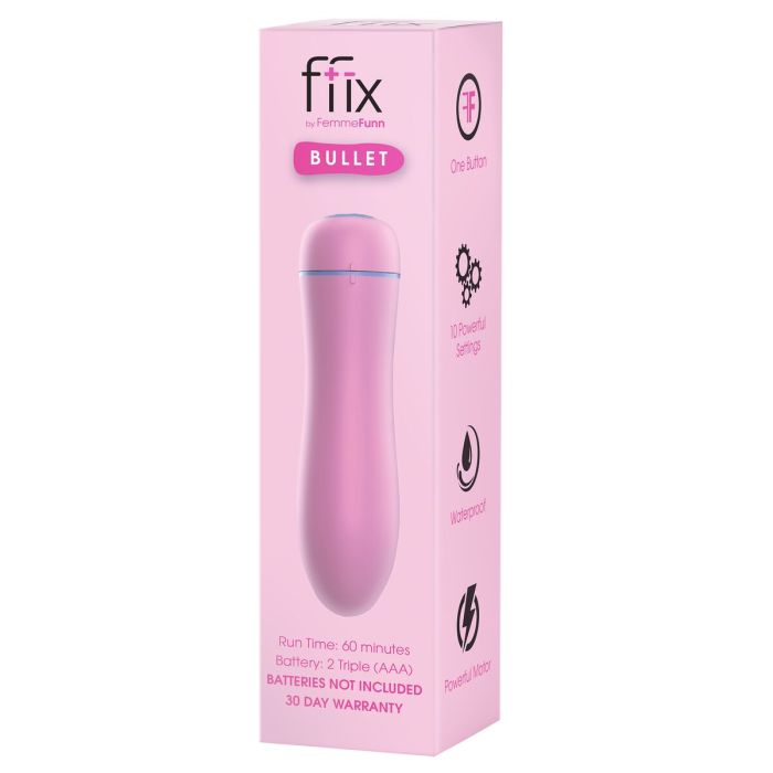 Mini Vibrador FemmeFun Ffix Bullet Rosa 1