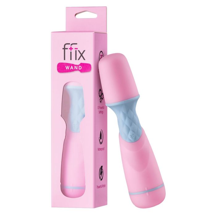 Mini Vibrador FemmeFun Ffix Wand Rosa 3