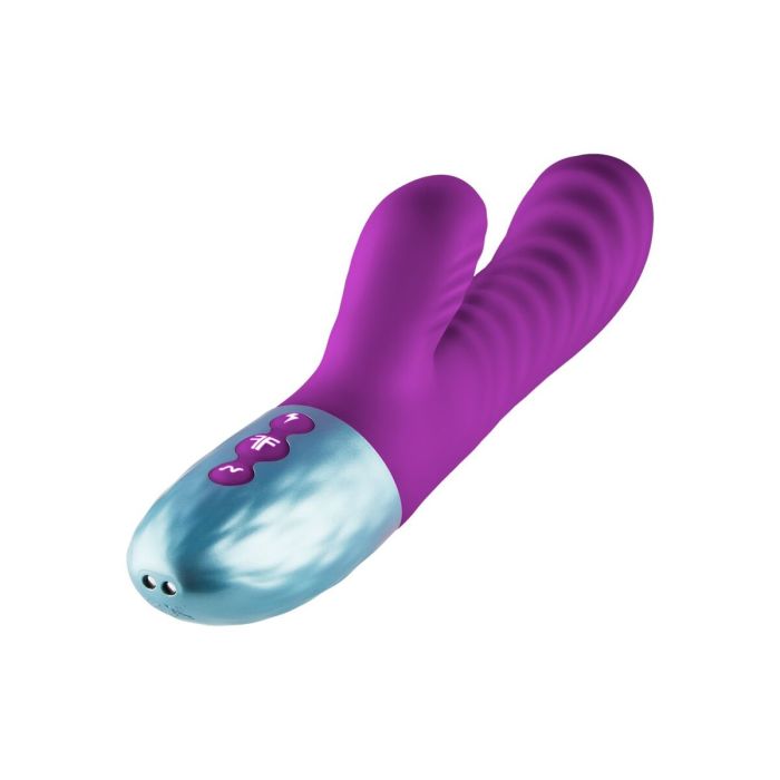 Vibrador Doble Estimulación FemmeFunn Delola Morado 6