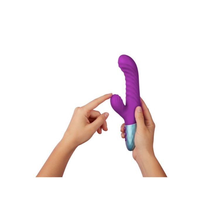 Vibrador Doble Estimulación FemmeFunn Delola Morado 4