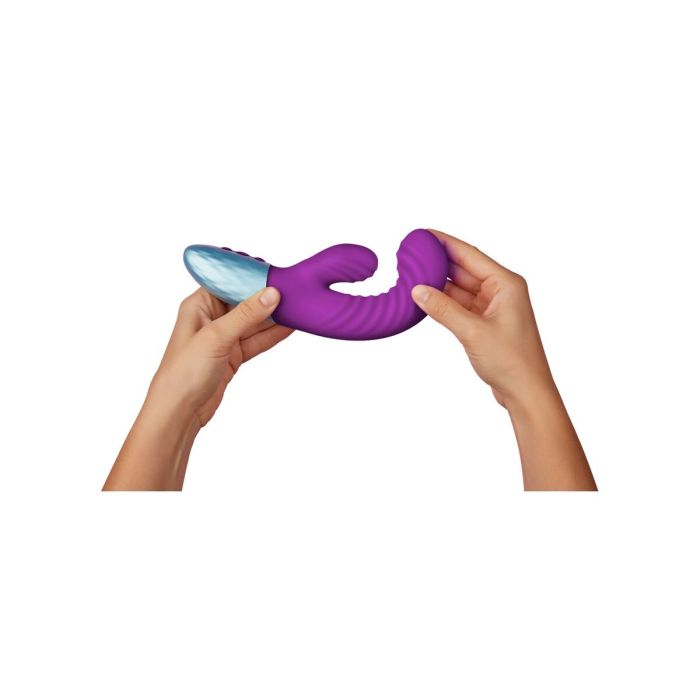 Vibrador Doble Estimulación FemmeFunn Delola Morado 3