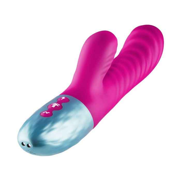 Vibrador Doble Estimulación FemmeFunn Delola Rosa 7