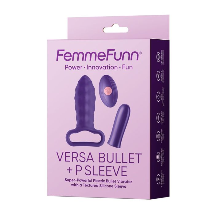 Plug Anal FemmeFun VERSA BULLET Morado 1