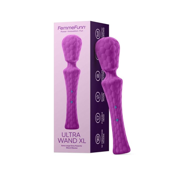 Vibrador FemmeFunn Morado XXL XL 4