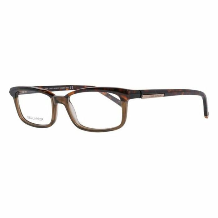 Montura de Gafas Hombre Dsquared2 DQ5034 53056 Marrón Ø 53 mm