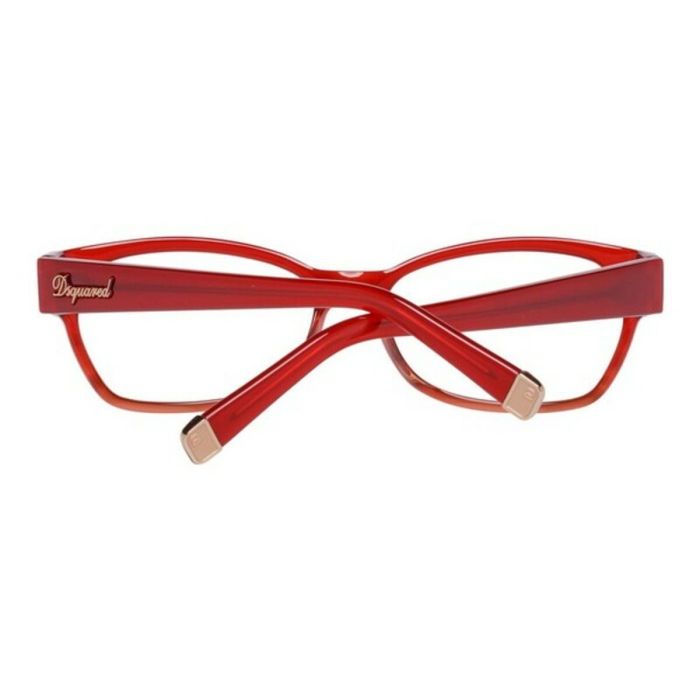 Montura de Gafas Mujer Dsquared2 DQ5045-068 (ø 55 mm) Rojo (ø 55 mm) 1