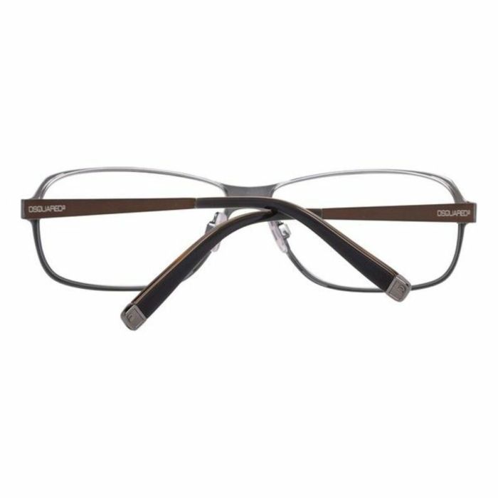 Montura de Gafas Hombre Dsquared2 DQ5057 56049 Marrón ø 56 mm 2