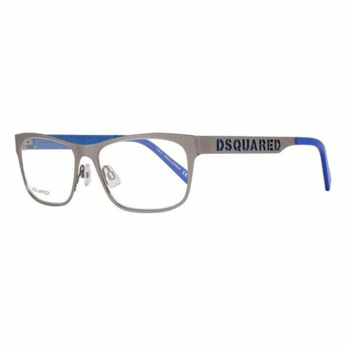 Montura de Gafas Hombre Dsquared2 DQ5097-015-54 Plateado ø 54 mm