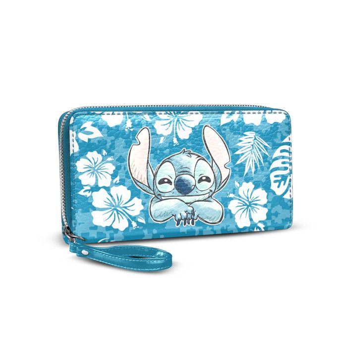 Billetero Essential Aloha Disney Lilo y Stitch Azul