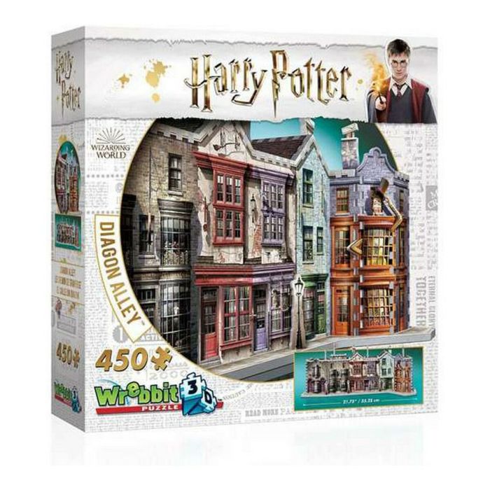 Harry Potter Puzzle 3D Callejón Diagon Wrebbit Redstring W3D-1010