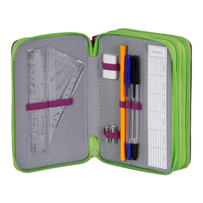 Estuche Plumier Completo Triple Angry Marvel Hulk Verde 3 Estuche Plumier Completo Triple Angry Marvel Hulk Verde 3