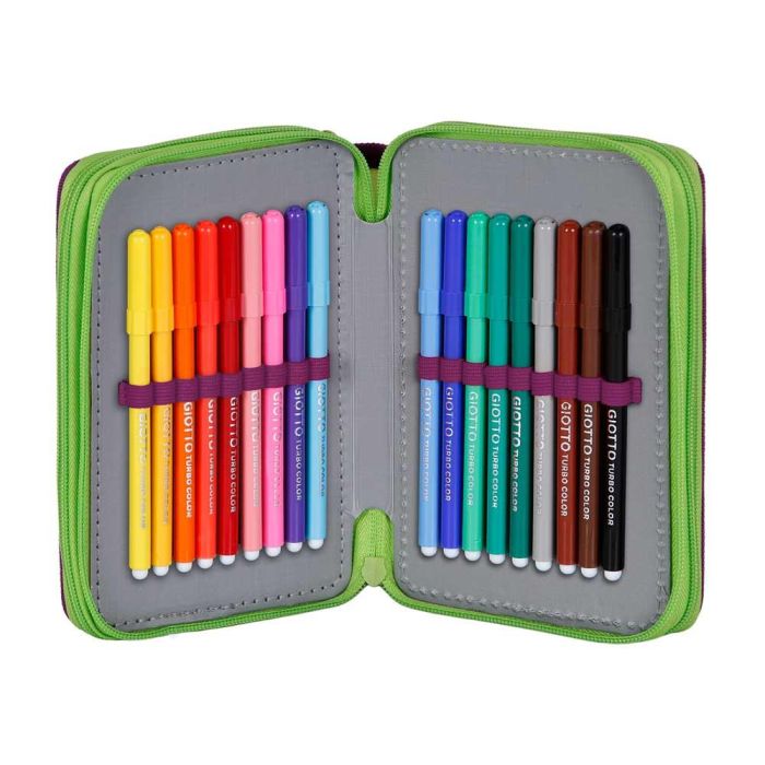 Estuche Plumier Completo Triple Angry Marvel Hulk Verde 4 Estuche Plumier Completo Triple Angry Marvel Hulk Verde 4