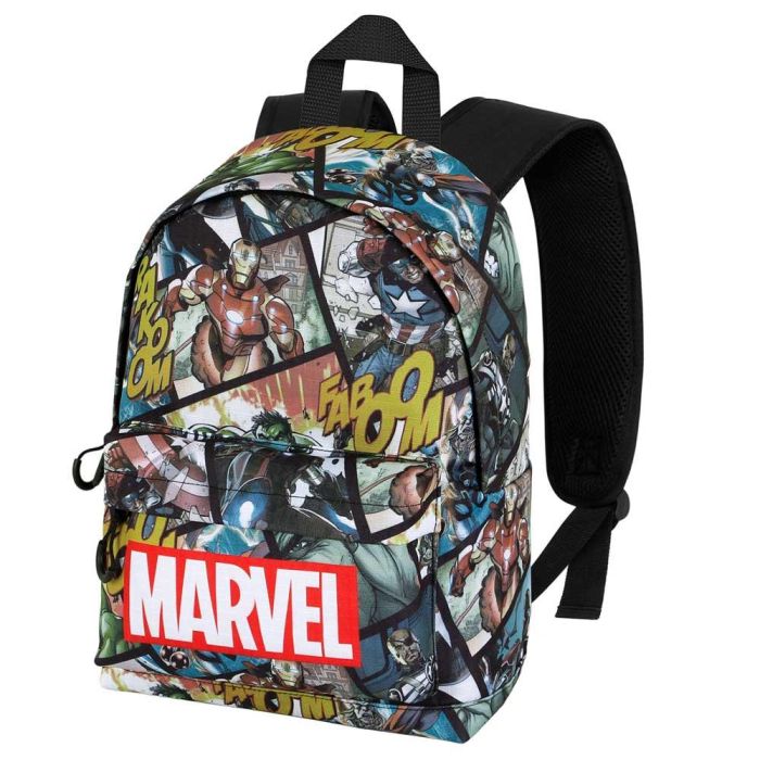 Mochila Pequeña HS FAN React Marvel Los Vengadores Multicolor