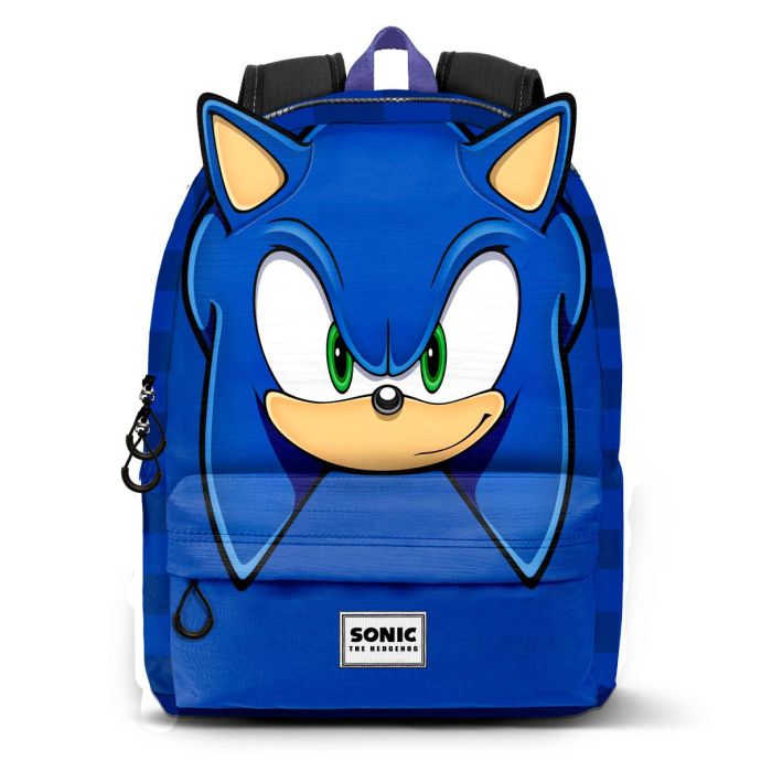 Mochila Pequeña HS Heady FAN Sight Sonic The Hedgehog - SEGA Azul