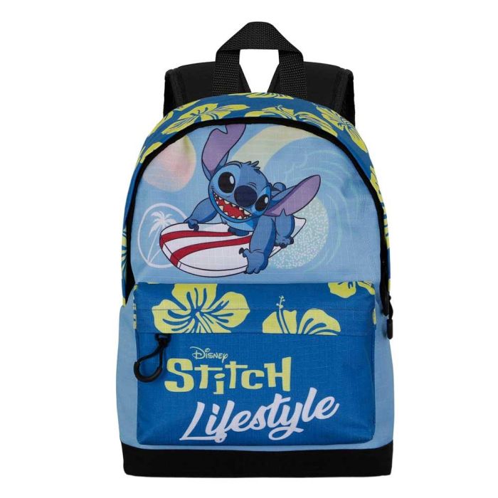 Mochila Pequeña HS FAN Lifestyle Disney Lilo y Stitch Azul 1