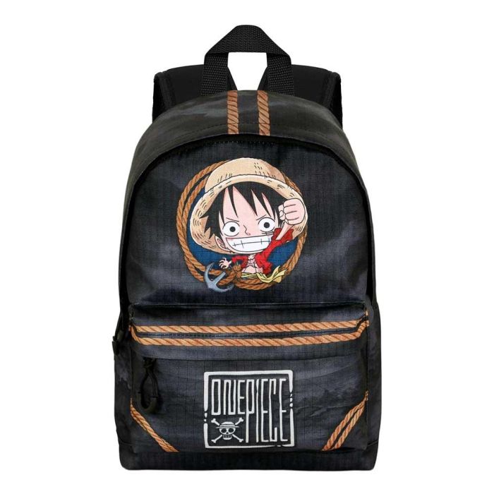 Mochila Pequeña HS FAN Ropes One Piece Negro 1