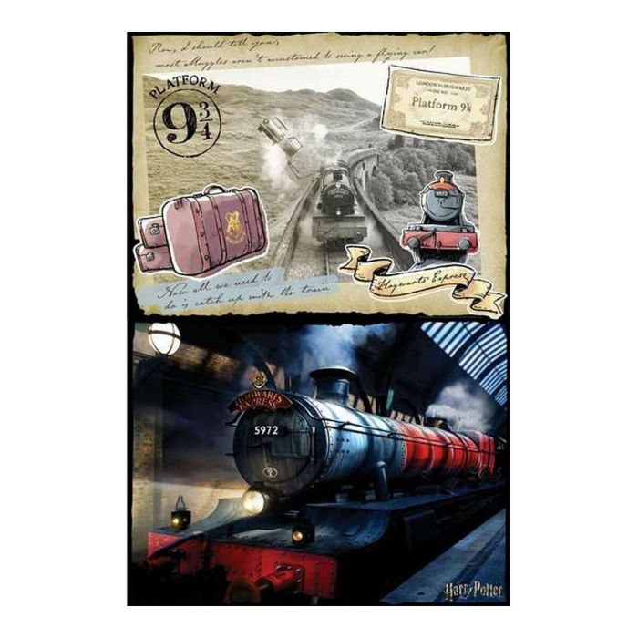Puzzle Harry Potter Hogwarts Express Harry Potter Scratch Off (500 pcs) 1