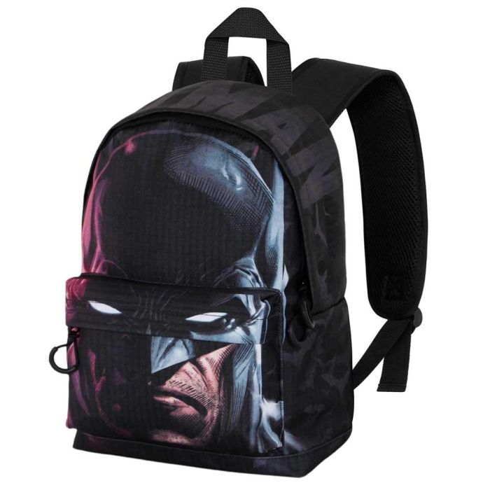 Mochila Pequeña HS FAN Face DC Comics Batman Negro