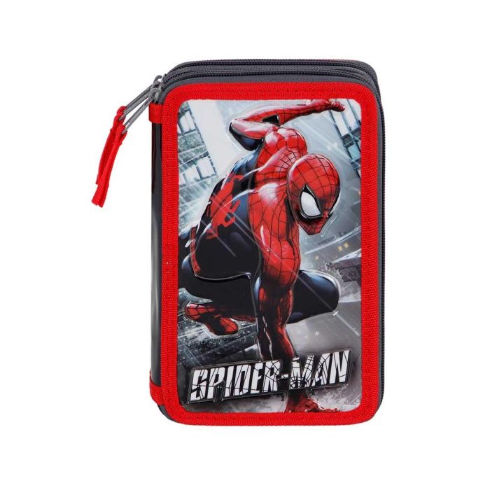 Estuche Plumier Completo Triple Rain Marvel Spiderman Multicolor 1 Estuche Plumier Completo Triple Rain Marvel Spiderman Multicolor 1