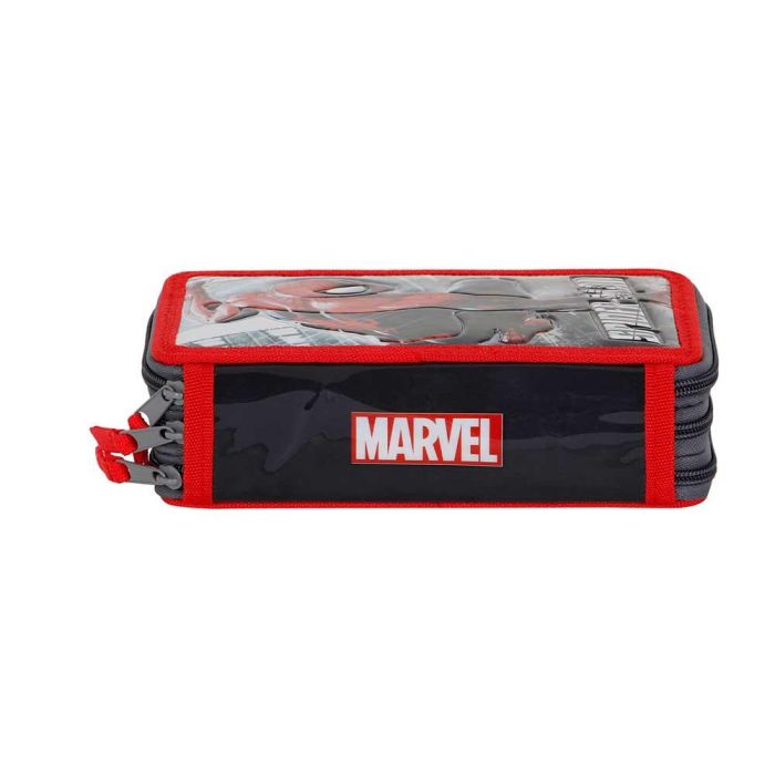 Estuche Plumier Completo Triple Rain Marvel Spiderman Multicolor 3 Estuche Plumier Completo Triple Rain Marvel Spiderman Multicolor 3