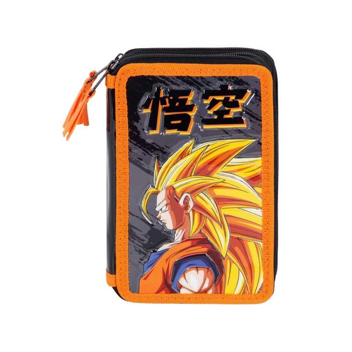 Estuche Plumier Completo Triple Warrior Dragon Ball Multicolor 1 Estuche Plumier Completo Triple Warrior Dragon Ball Multicolor 1