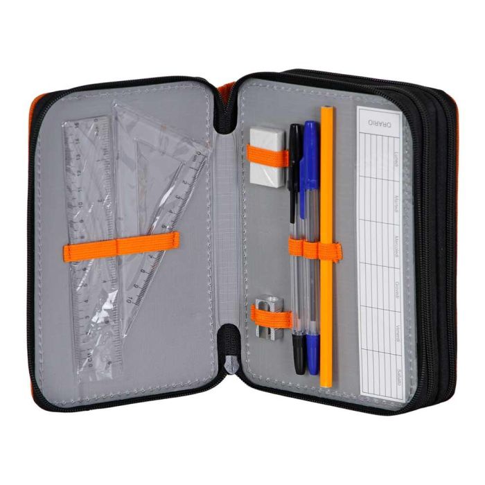 Estuche Plumier Completo Triple Warrior Dragon Ball Multicolor 4 Estuche Plumier Completo Triple Warrior Dragon Ball Multicolor 4