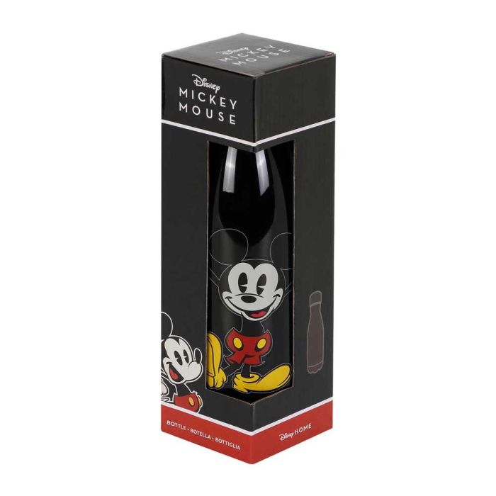 Botella Tritan Face Disney Mickey Mouse Negro 3