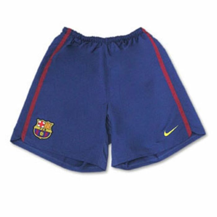 Pantalones Cortos Deportivos para Hombre Nike FC Barcelona Home 06/07 Fútbol Azul 4