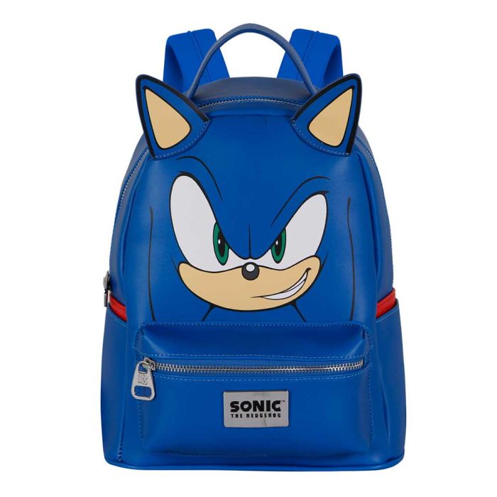 Mochila Heady Face Sonic Azul 1