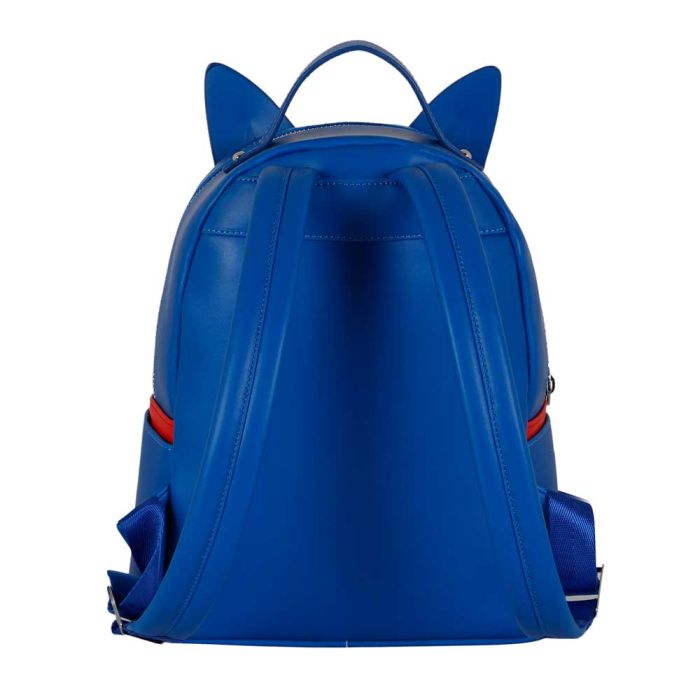 Mochila Heady Face Sonic Azul 2