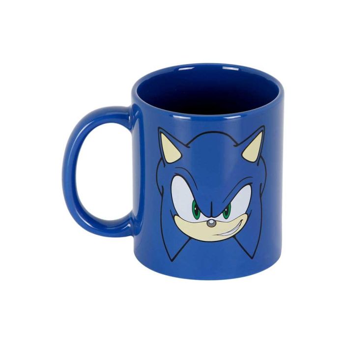 Taza Face Sonic The Hedgehog - SEGA Azul 1