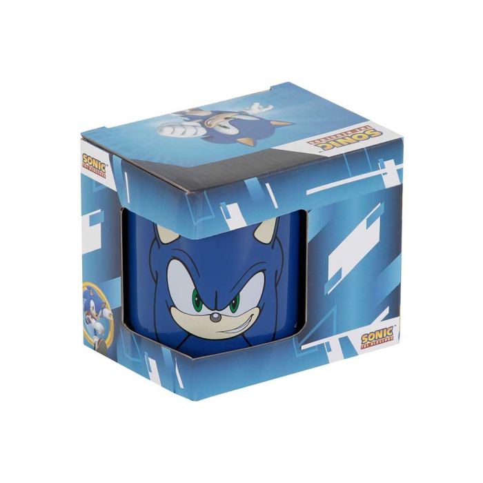 Taza Face Sonic The Hedgehog - SEGA Azul 3