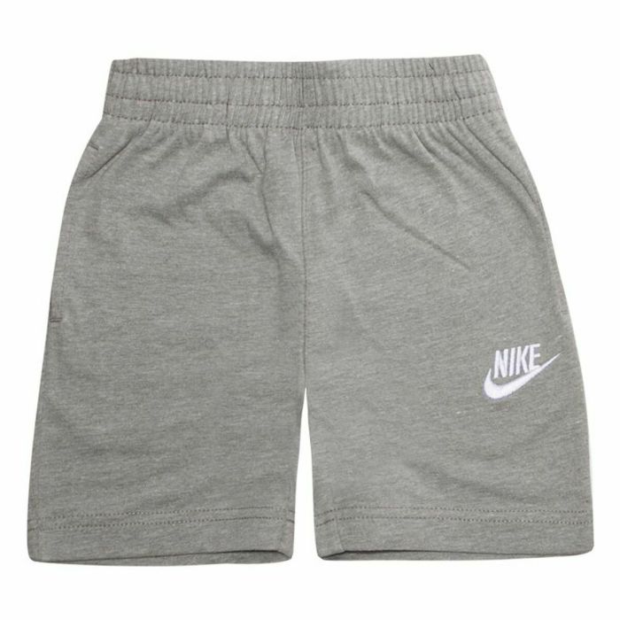 Pantalones Cortos Deportivos para Niños Nike Club  Gris oscuro 1