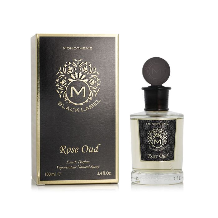 Perfume Mujer Monotheme Venezia BLACK LABEL Rose Oud EDP 100 ml