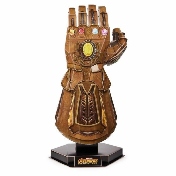 Marvel - GANTE INFINITO DE THANOS - Modelo 4D para construir - 35 cm