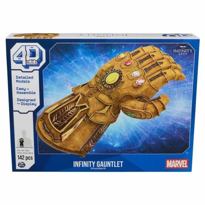 Juego de Construcción Marvel Infinity Gauntlet 142 Piezas 23,8 x 25,4 x 49,2 cm Multicolor 3